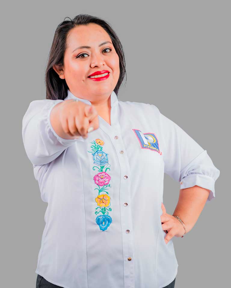 Foto de la candidata